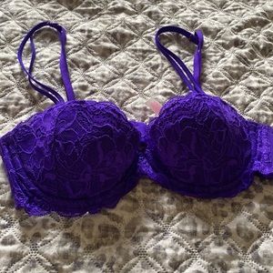Victoria’s Secret sexy purple lace bra
